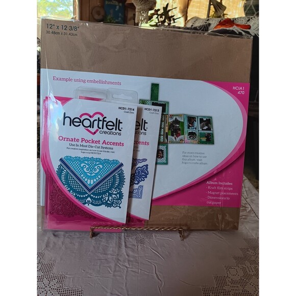 Heartfelt Creations 12"x12" Insta-Album HCIA1-470 - Picture 1 of 2